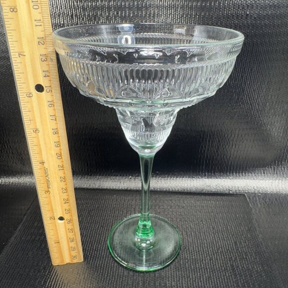 Cristal D'Arques Durand Margarita Glasses Set 2 Sombrero Cups Stemware Stems - Picture 3 of 12